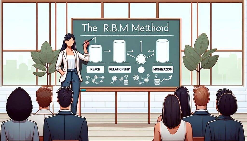 RBM-Methode = Relevante Reichweite + Beziehungsaufbau + Monetarisierung